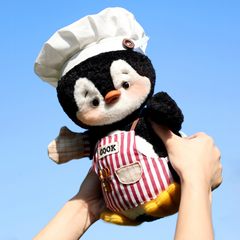 Penguin Chef Plush Toy – Sank Toys