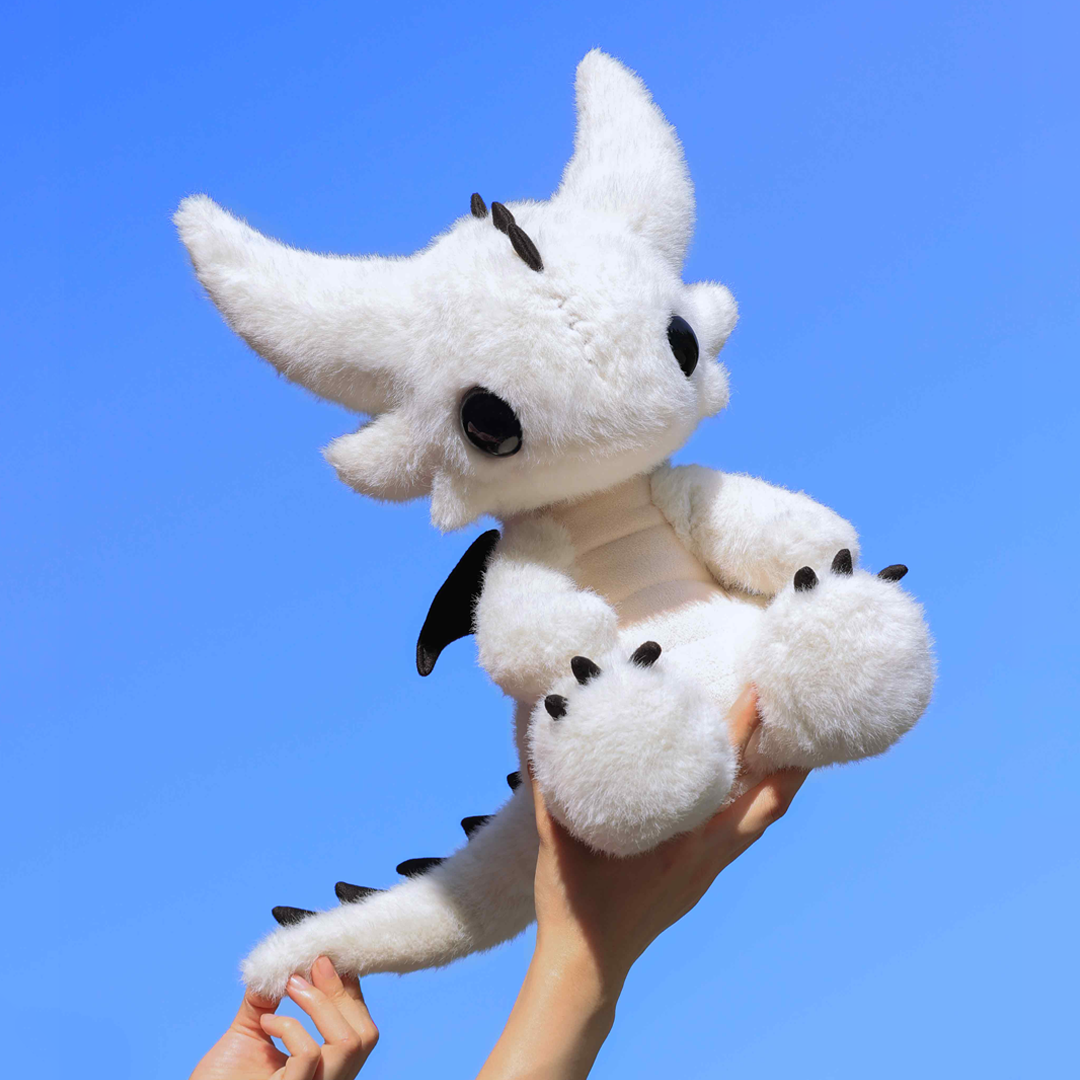 Pupupluff White Cloud Plush Toy – Large