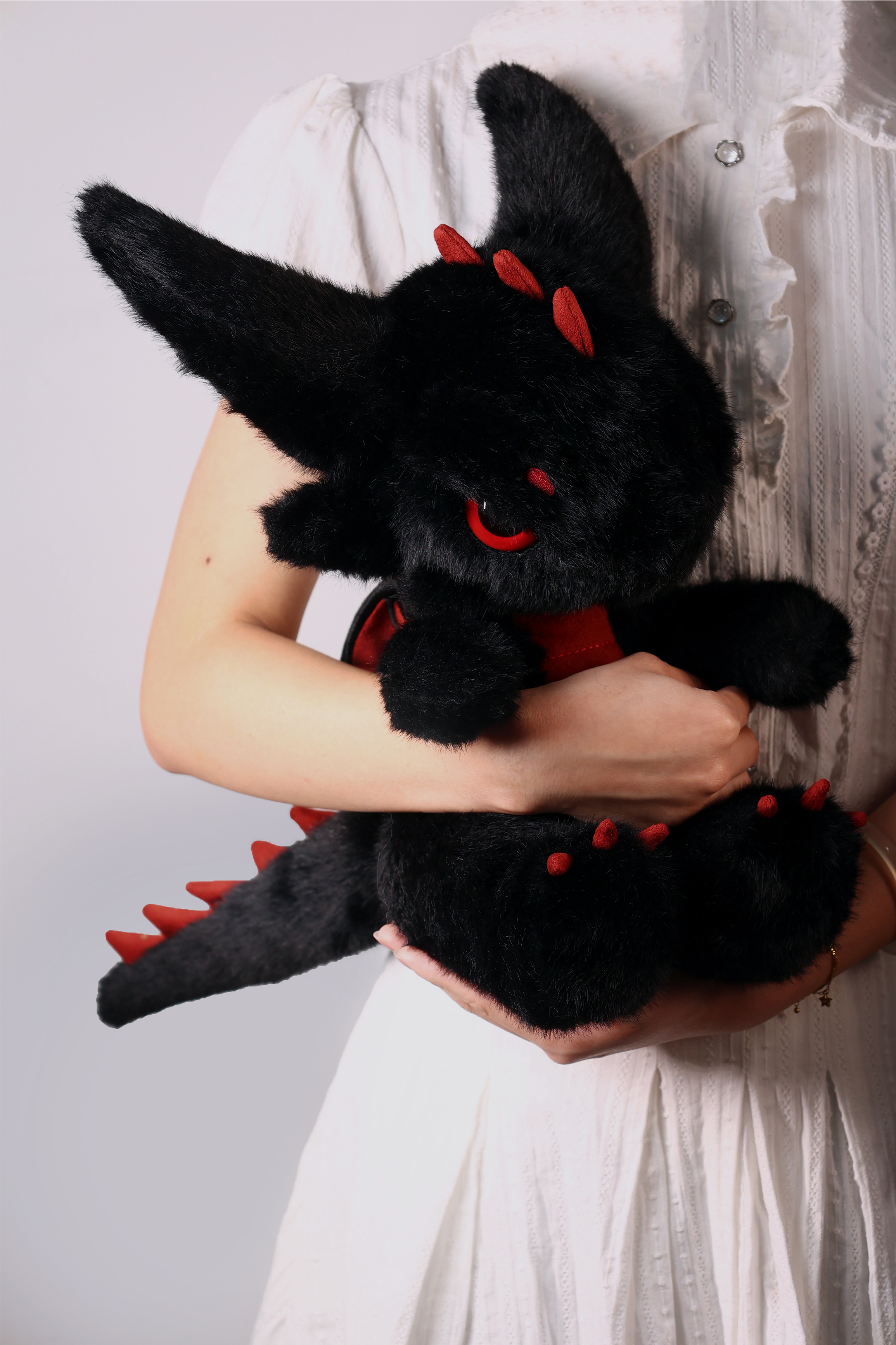 Pupupluff Black Cloud Plush Toy – Large