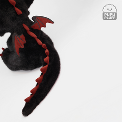 Pupupluff Black Cloud Plush Toy – Large