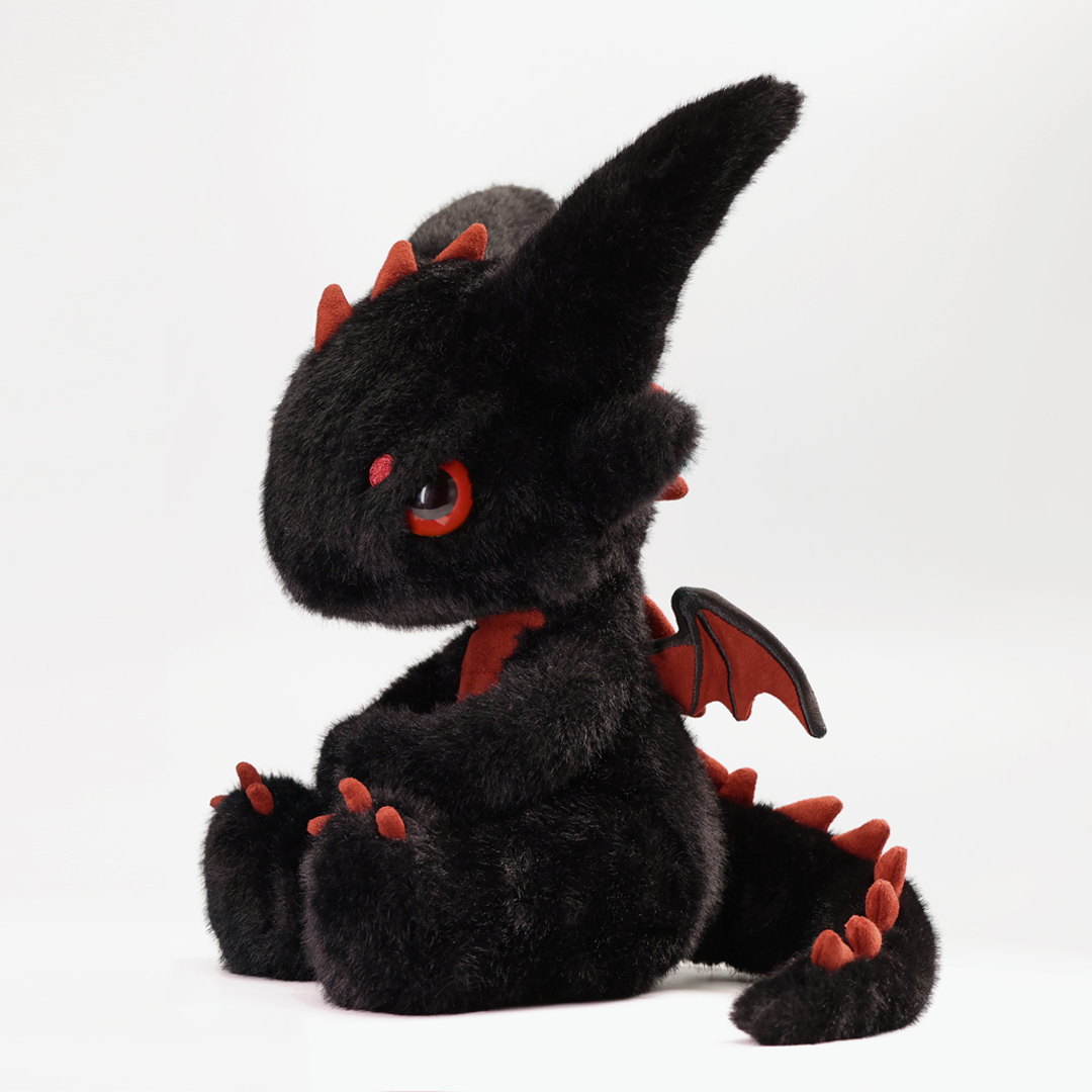 Pupupluff Black Cloud Plush Toy – Large
