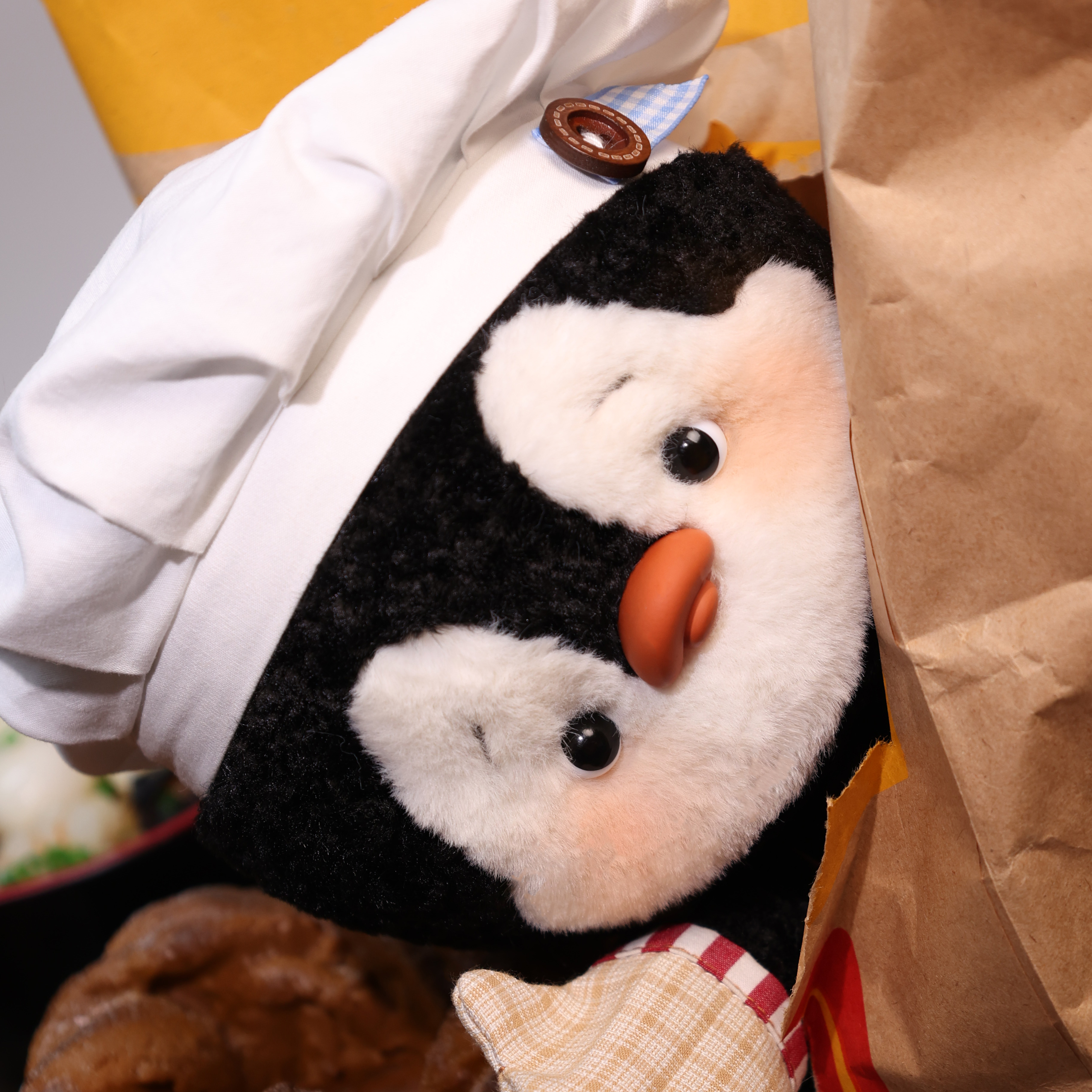 Penguin Chef Plush Toy – Sank Toys